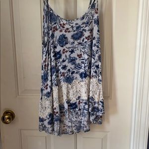 Flower tank top
